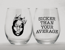 Load image into Gallery viewer, Wine Glass | Biggie Smalls