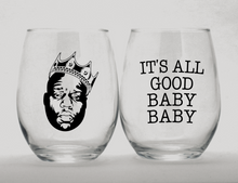 Load image into Gallery viewer, Wine Glass | Biggie Smalls