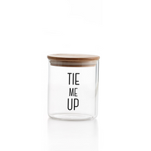Load image into Gallery viewer, Storage Jars | Tie Me Up