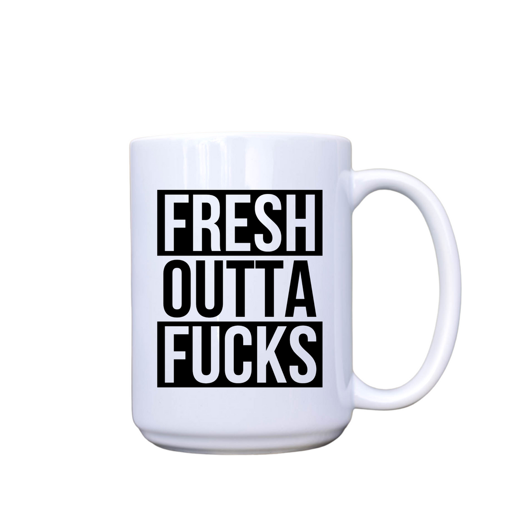 Mugs | Fresh Outta F*cks