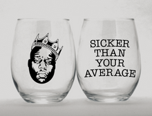 Load image into Gallery viewer, Wine Glass | Biggie Smalls
